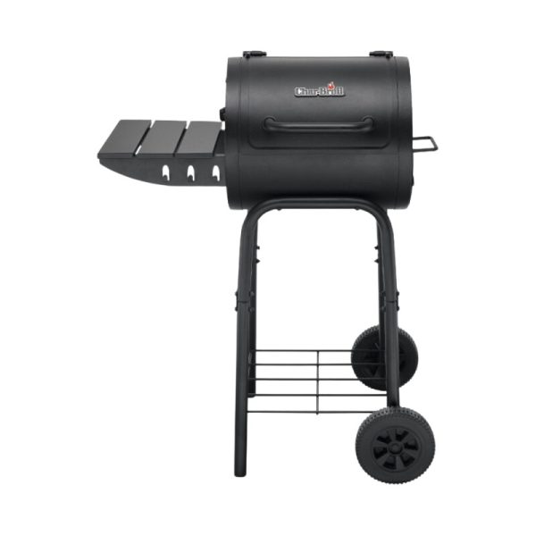 Угольный гриль Char-Broil Gourmet 225 с чугунной решеткой и полкой для аксессуаров